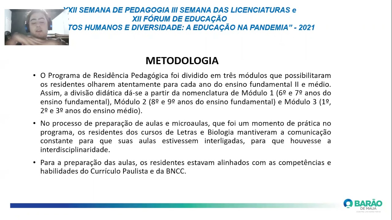 Apresentação - Relato De Experiência Do Programa De Residência ...