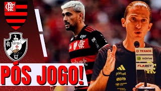 MAIS UM AMASSO TÁTICO DO FILIPINHO! PÓS JOGO! FLA X VASCO AO VIVO | COLETIVA DE FILIPE LUÍS AO VIVO