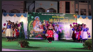 St.Joseph's EM School | Semi-Christmas Celebrations @ Infant Jesus Cathedral, Phirangipuram