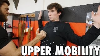 Teen Beginners Bodybuilding Training - Upper Body Mobility Routine