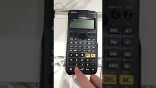 All the errors in calculator fx-97SG X