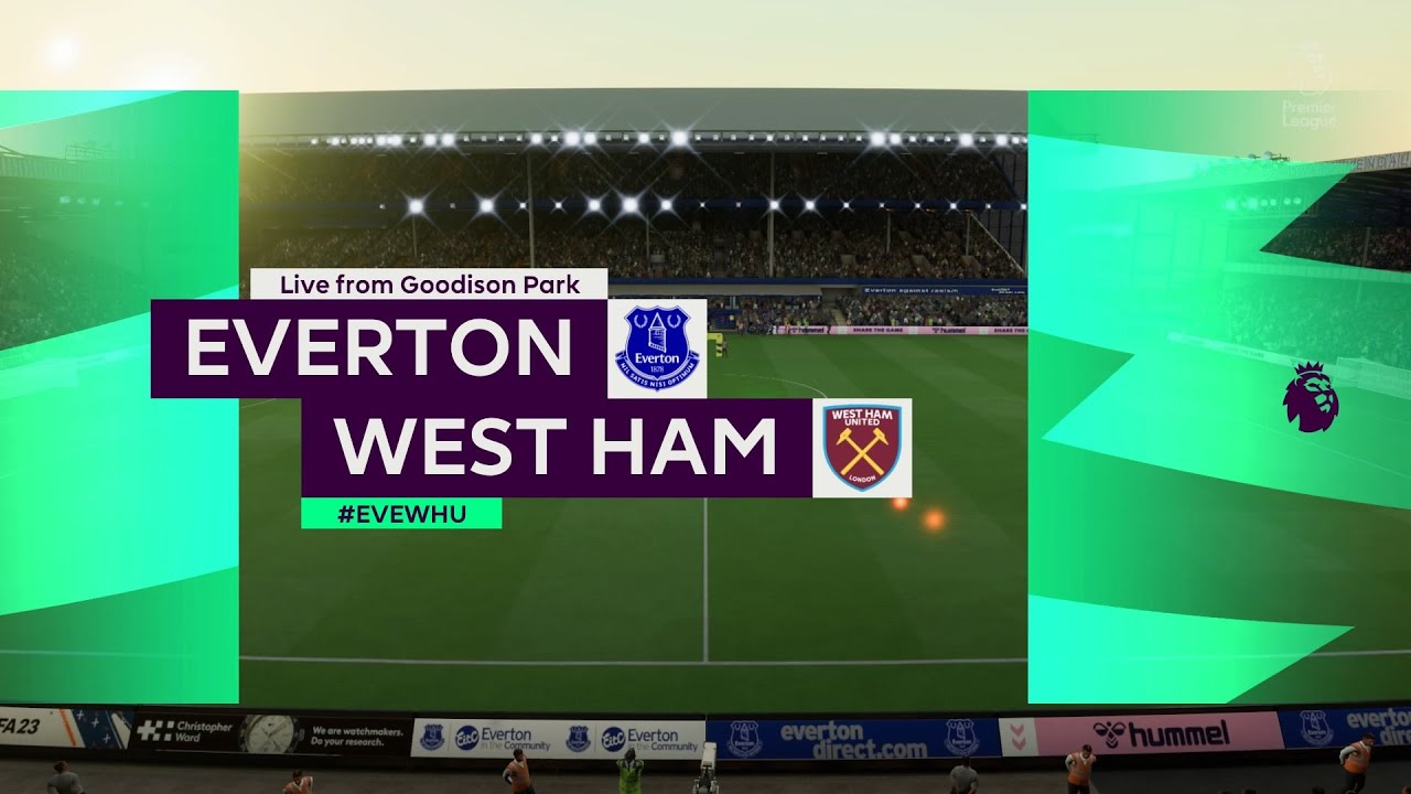 Everton U21 Vs West Ham United U21 (06/01/2023) Premier League 2 FIFA ...