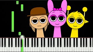 Incredibox Sprunki Sounds 👉 Piano Tutorial