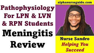 Pathophysiology For LPN / LVN / RPN - Meningitis Review | LPN School | LPN Student | NCLEX LPN / LVN