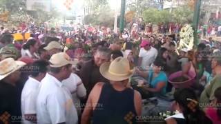 VIDEO: Así fue la despedida a los comunitarios asesinados de la UPOEG