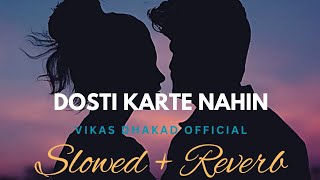 Dosti Karte Nahin Dosti "Aarzoo" | Slowed & Reverb | Alka Yagnik, Kumar Sanu | Vikas Dhakad Official