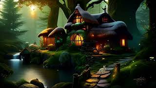 Fantasy Cottage - Enchanted Forest - ASMR Ambience #fantasymusic #enchantedforest #fairyforest