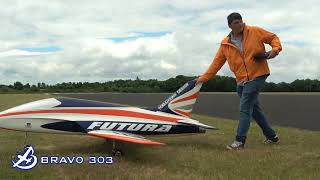 Huge Tomahawk FUTURA 2.5 RC TURBINE JET FLIGHT + EA Havoc SS - LMA RAF Cosford Airshow 2022