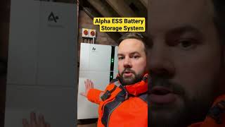 Alpha ESS Battery Storage system installation. #batterystorage #greenenergy #solarpanels #SolarPV