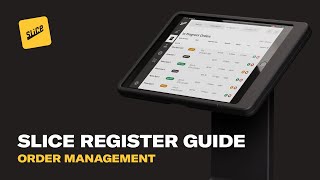 Slice Register: Keeping Track of Your Orders