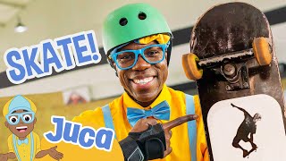 🛹 Juca Aprende a Andar de Skate! 🛹 | Episódio Completo | Juca Brasil | Vídeos Educativos