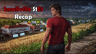 Smallville S1E1 recap, as told by AI