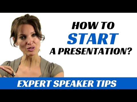 How To Start A Presentation (B1 (Int.) - B2 (Upper Int.)) - Fluentize