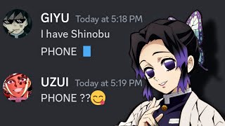 Finally Hashiras got Shinobu's search history | demon slayer discord