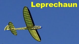 Leprechaun, big vintage RC glider, 2019