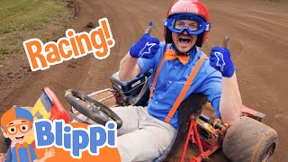 Blippi's Go Kart Race + More Blippi Videos For Kids | Educational Videos For Children