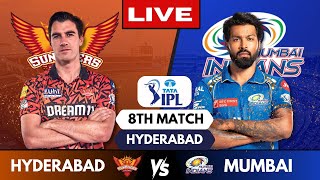 IPL Live: MI Vs SRH, Match 8, Hyderabad | IPL Live Scores & Commentary | Mumbai Indians Vs Sunrisers