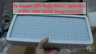 Are Cheap Amazon Lights Any Good? (Episode 2) - APONUO \