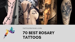 70 Best Rosary Tattoo Designs