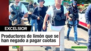 Crimen organizado corta árboles de limoneros en Michoacán