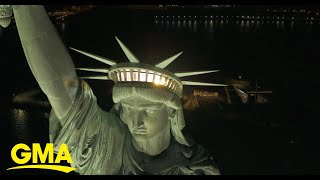 Inside the opening of the new Statue of Liberty Museum | GMA