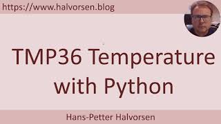 TMP36 Temperature Sensor with Python