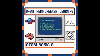 Can you perform reinforcement learning in BASIC on the ATARI 800? #demo #atari #basic