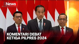 Komentari Debat Ketiga, Jokowi: Evaluasi Perlu Dilakukan Untuk Debat Lebih Baik