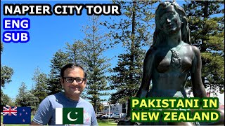 NAPIER CITY TOUR PAKISTANI TOURIST IN NEW ZEALAND URDU HINDI ENG SUB