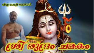 ശ്രീ രുദ്രം ചമകം | Sri Rudram | Malayalam | Brahmasree VISHNU POOTI ANAYADI #SriRudram