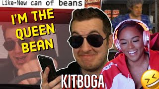 I can NOT!!! 🤣 Kitboga - I'm The Queen Bean Reaction | ImStillAsia