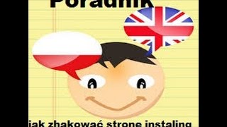 Poradnik//Jak Zhakować strone instaling