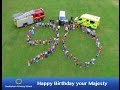 Snettisham Primary School celebrate Queen Elizabeth's 90th Birthday