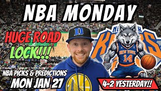 NBA Picks Today Monday 1/27/2025 | Free NBA Best Bets, Predictions \u0026 Player Props