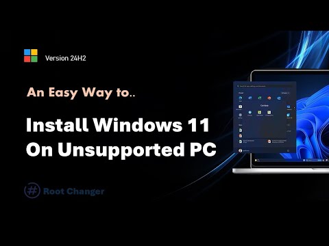 Install “Windows 11 on unsupported PC” | Version 24H2 Supported