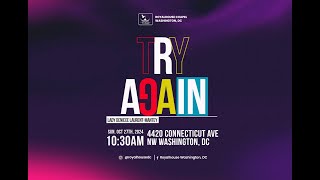 RCIDC Sunday Service || Try Again || Pastor Lady Deniece Laurent - Mantey