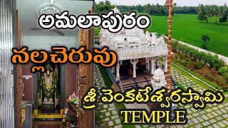 #Amalapuram mandal Nallacheruvu Sri Venkateswara Swamy temple Beautiful nature view