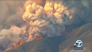 Thomas Fire spreads to 143,000 acres with 10 percent containment - ABC7