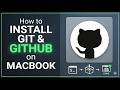 How to Install and Configure Git and GitHub on MacBook | MacOS Setup