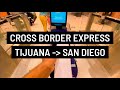 Cross to San Diego California from the Tijuana Airport through Cross Border Express (CBX)