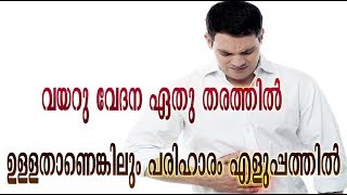 ഏതു തരത്തിലും ഉള്ള വയറുവേദനയ്ക്കും പരിഹാരം | Stomach Pain Health tips