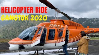 Helicopter Ride in Gangtok, Sikkim (January 2020)