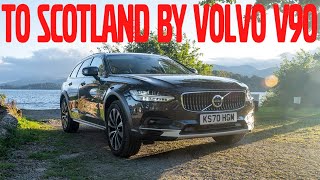 Volvo V90 Cross Country Goes for a Drive to Scotland
