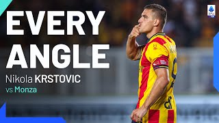 Krstovic abszolút durranással | Minden szög | Lecce-Monza | Serie A 2023/24