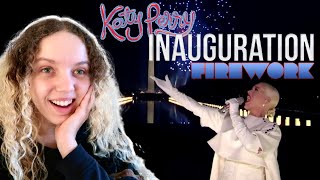 Katy Perry Performs "Firework" at Biden Inauguration