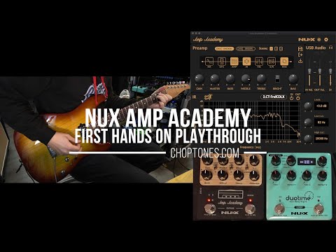 NUX Amp Academy | First Hands On Playthrough - YouTube