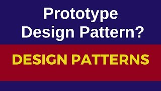 Prototype design pattern with real time examples