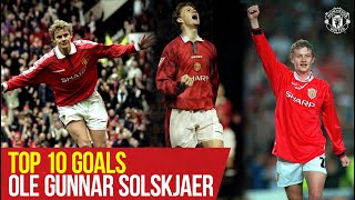 Ole Gunnar Solskjaer | Top Ten Goals | Manchester United | 25 years at Old Trafford