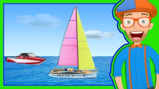 Boats for Preschoolers | The Blippi Boat Song