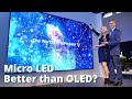 Samsung’s MICRO LED TVs Better than OLED TV?